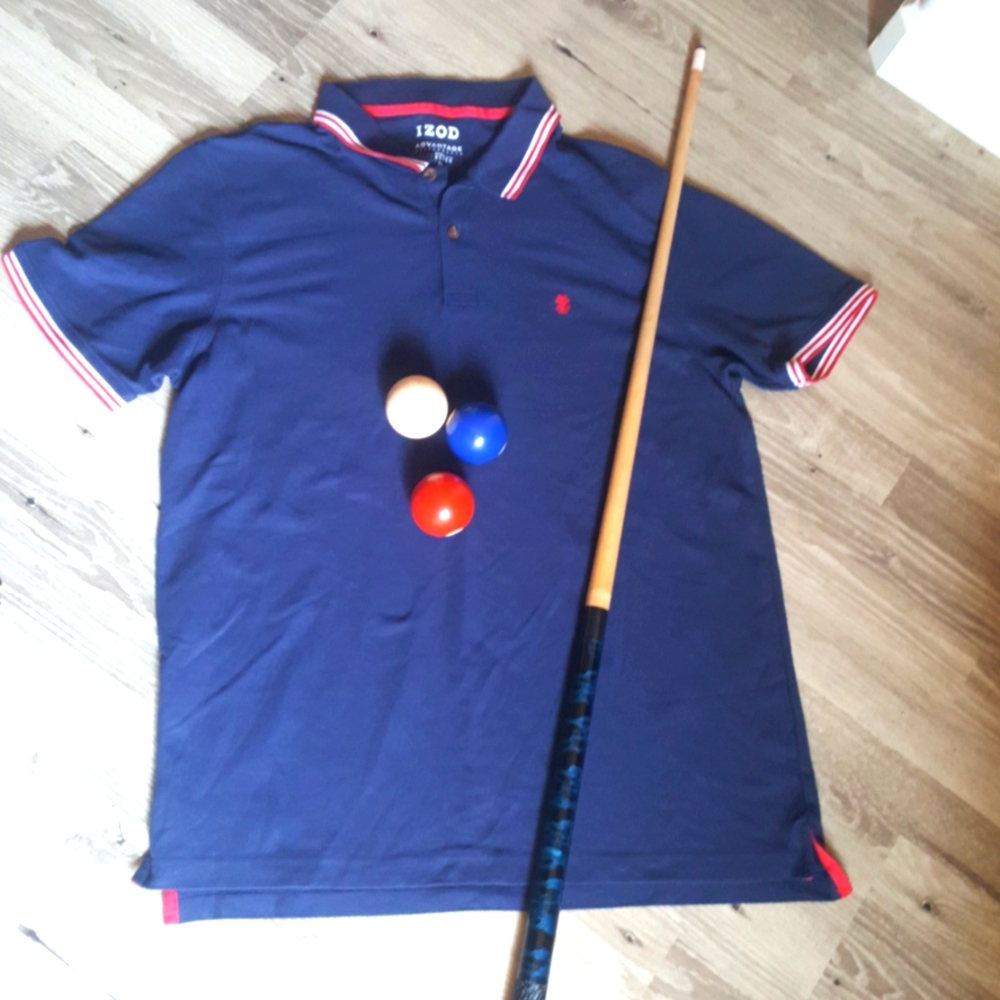Izod, XL polo t-shirt, navy for men